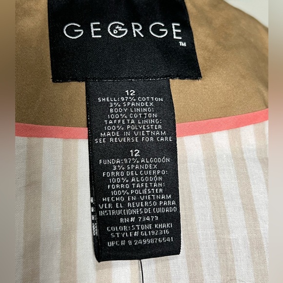 💫NWT Vintage Khaki utility - cargo style Jacket cotton jacket - Picture 5 of 12